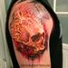 Tattoos - Burning Skull - 88889